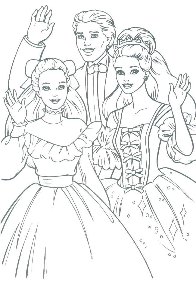 651x938 Barbie And Ken At The Beach Coloring Pages Printable Coloring Old