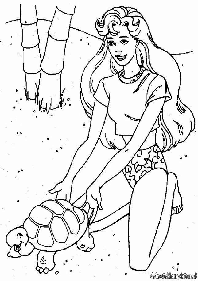 645x912 Barbie Coloring Page Coloring Pages Of Epicness