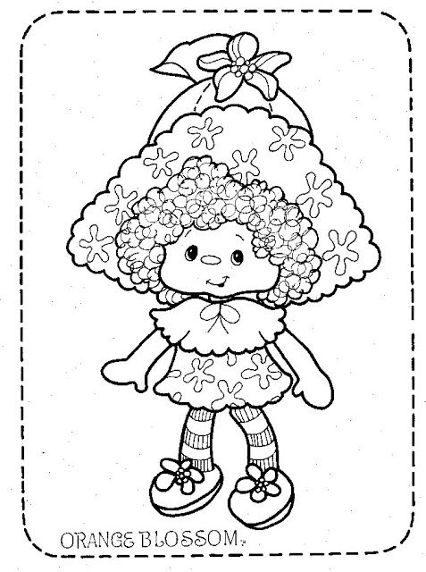 477x640 141 Best Strawberry Shortcake Coloring Pages Images