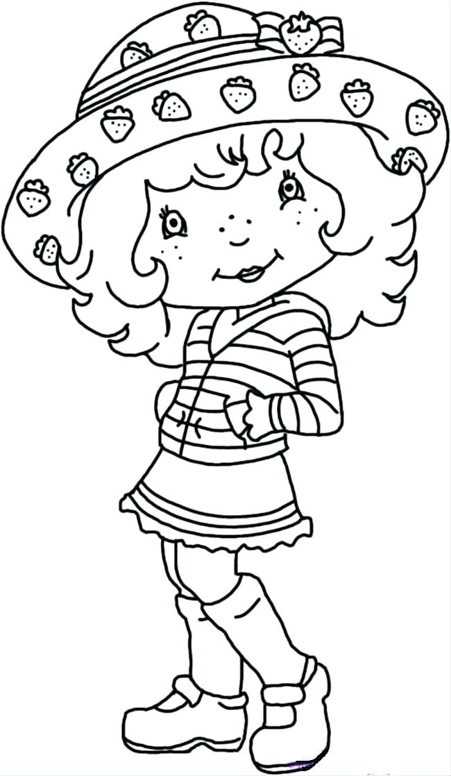 650x1118 Strawberry Shortcake Printable Coloring Pages Strawberry Shortcake