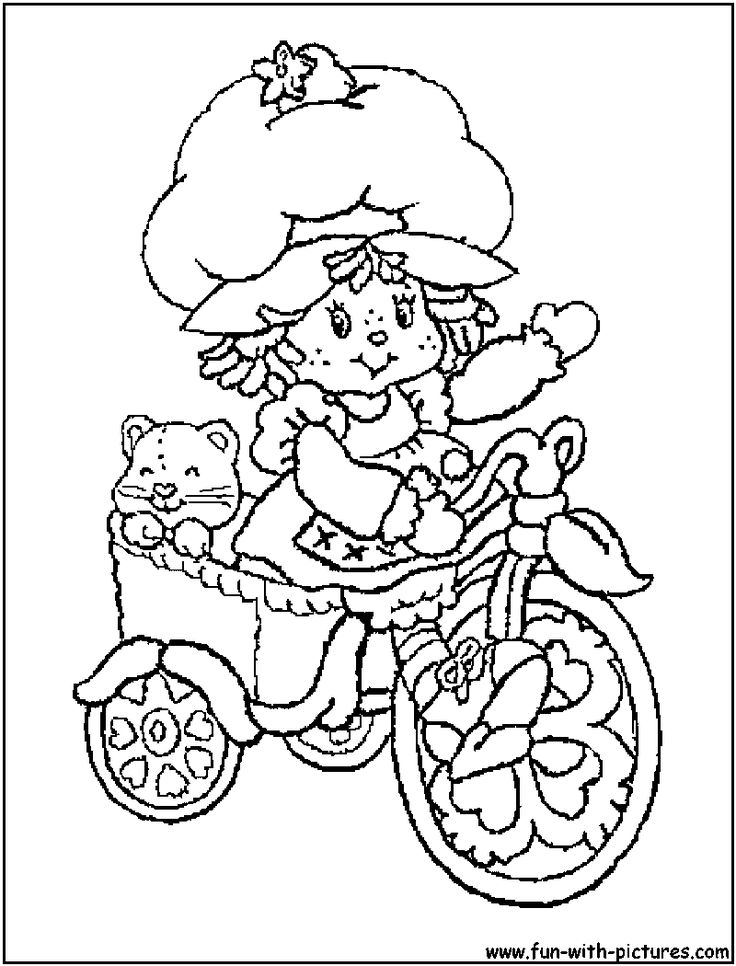 736x966 Strawberry Shortcake Valentine Coloring Pages Download And Print