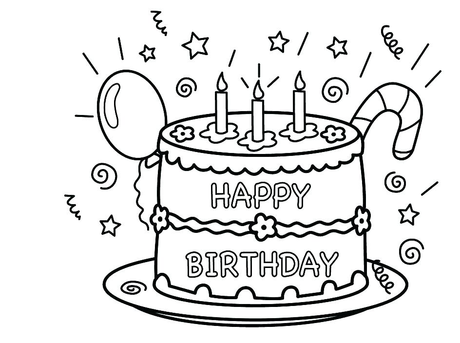 944x704 Cake Coloring Pictures Coloring Pages Cake Cake Coloring Pages