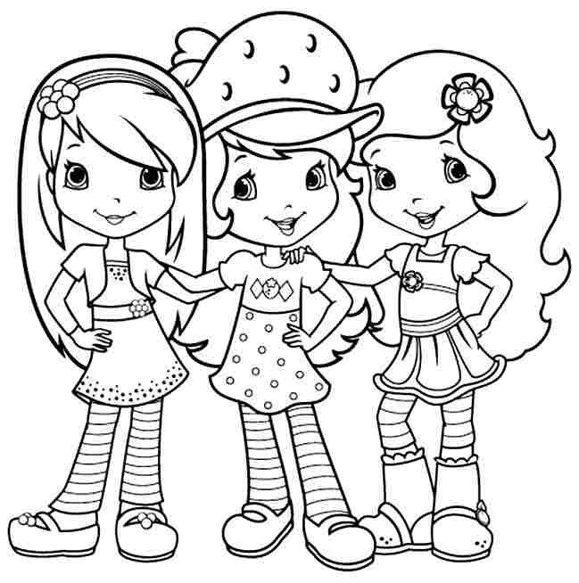 649x654 Chic Strawberry Shortcake Coloring Pages Cute Cowgirl Original Old