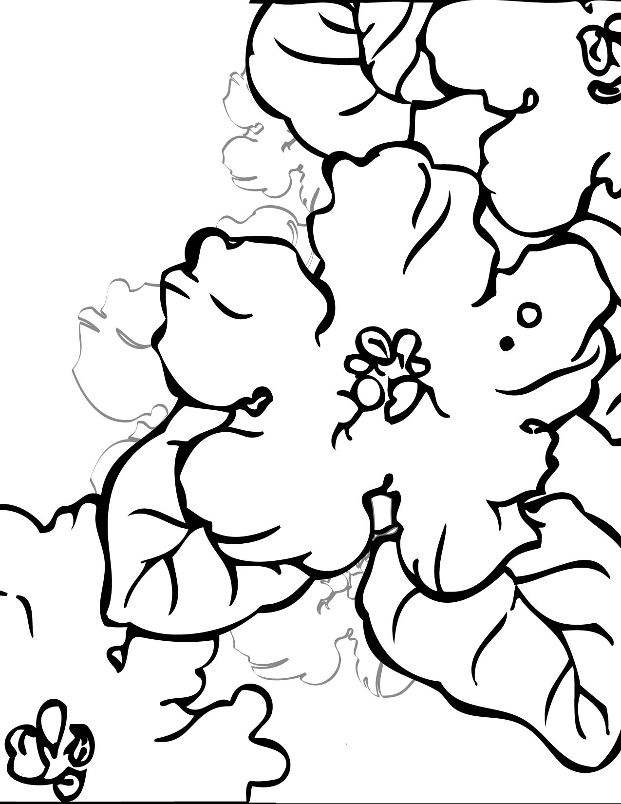 Violet Coloring Page
