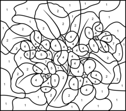 256x226 Violet Coloring Page. Printables. Apps For Kids.