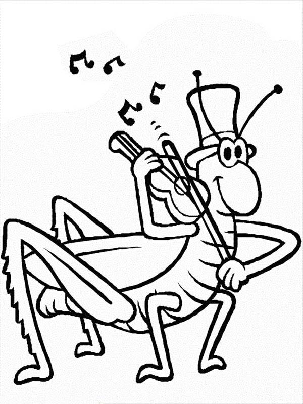 600x799 Playing Violin Coloring Page Pages