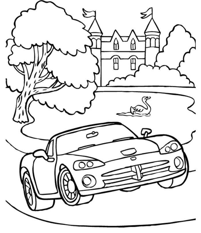 700x811 Dodge Viper Drag Coloring Page Teacher Stuff Dodge
