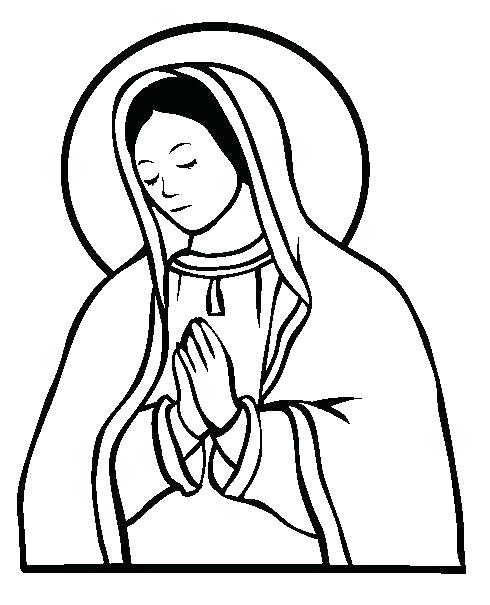 490x605 Mary Coloring Page And Baby Coloring Page By Virgin Mary Coloring