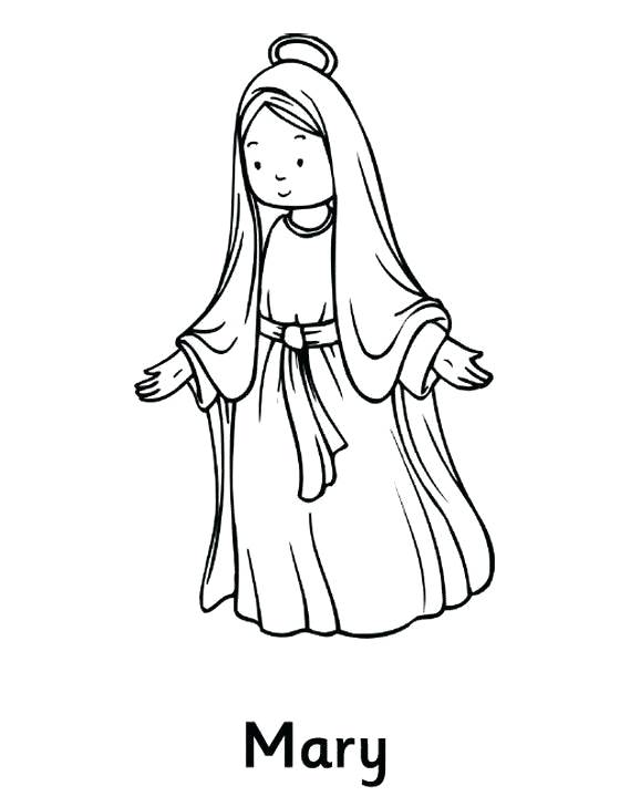 569x729 Virgin Mary Coloring Page Assumption Of Virgin Mary Coloring Pages