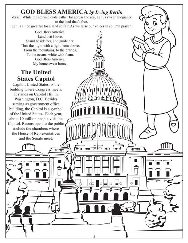 612x792 Pledge Of Allegiance Coloring Page 364968