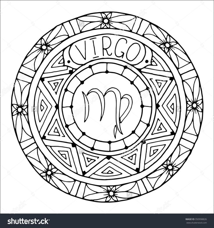 Virgo Coloring Pages