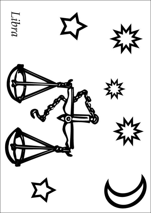 601x850 Virgo Coloring Pages