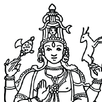 200x200 Coloring Vishnu
