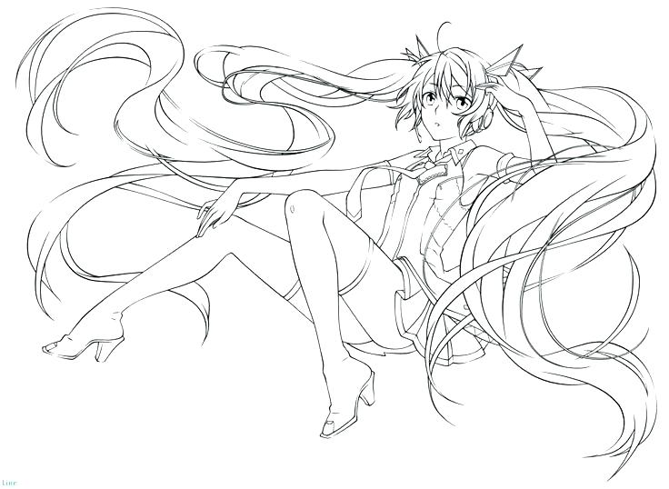 736x538 Vocaloid Coloring Pages Breathtaking Coloring Pages Page Full
