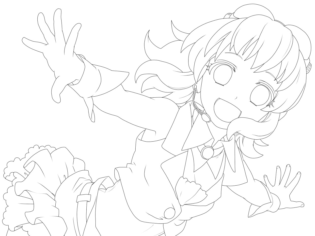 1280x960 Vocaloid Coloring Pages New Hatsune Miku Book Picturesque Page
