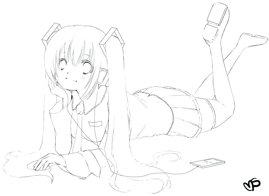 900x655 Coloring Vocaloid Coloring Pages Colouring Free Len. Vocaloid