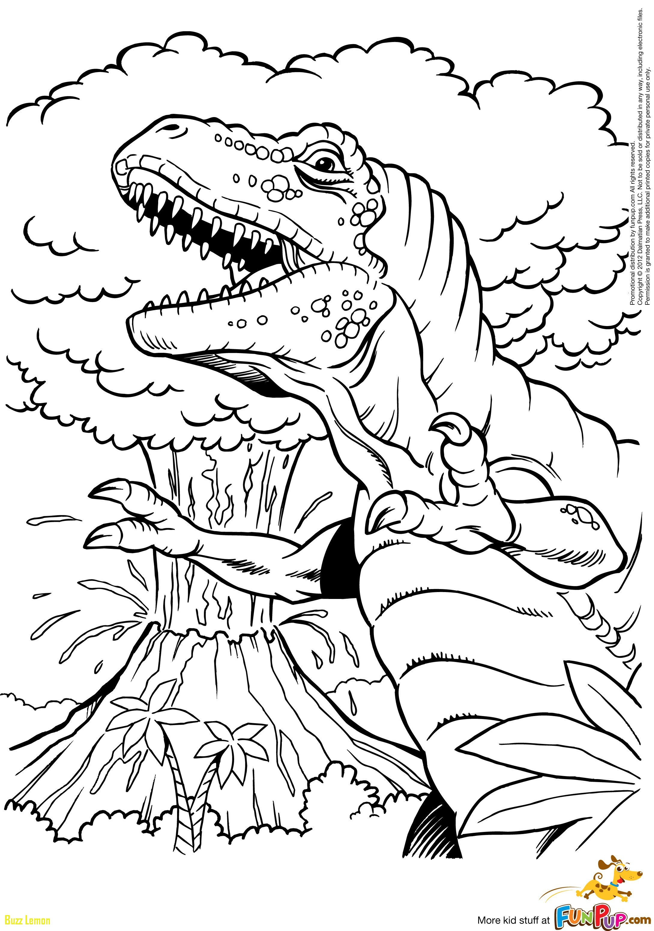 Volcano Coloring Pages