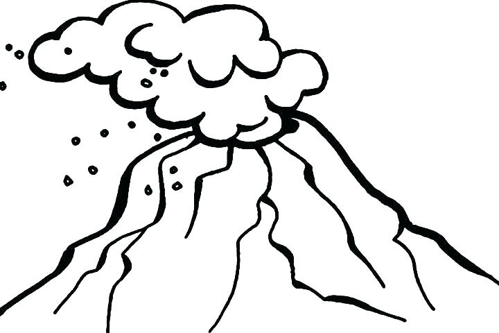 720x480 Volcano Coloring Pages Volcano Coloring Pages Composite Volcano
