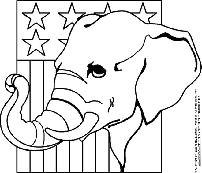 Voting Coloring Pages