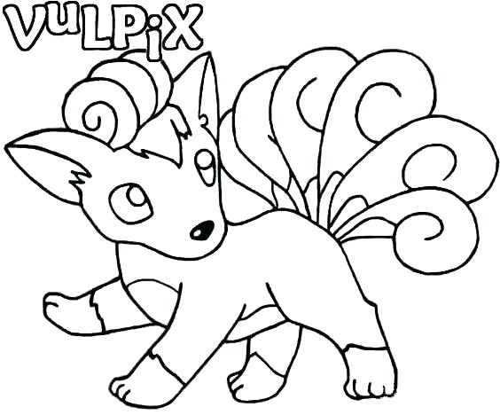 564x468 Vulpix Coloring Pages Coloring Pages Coloring Pages Coloring Page