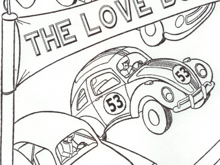 440x330 28 Herbie Coloring Pages, Herbie The Car Colouring Pages