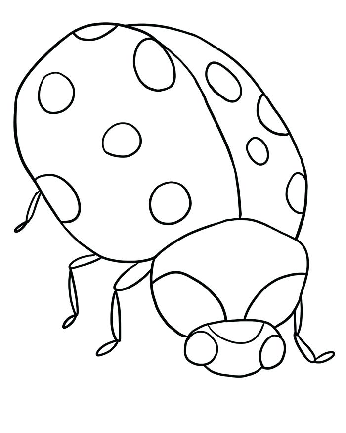 700x875 Bug Coloring Page Return To Bug Coloring Pages Section Ladybug Vw