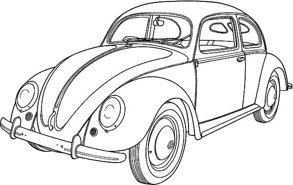 600x380 Slug Bug Coloring Pages