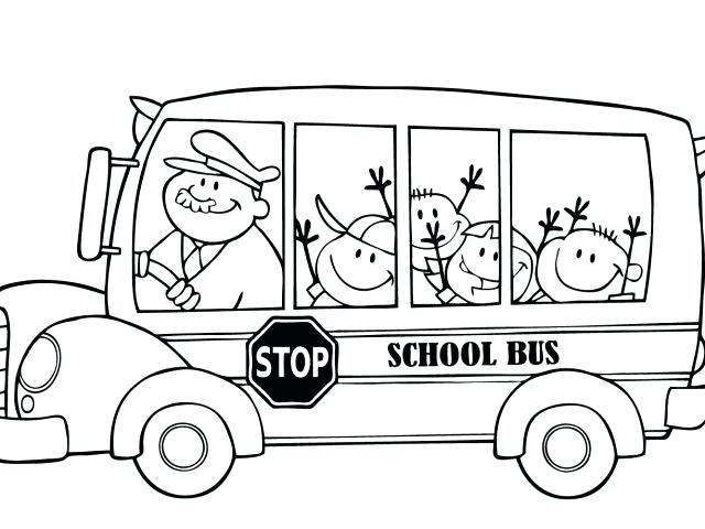640x480 School Bus Coloring Pages For Boys Download By Kids Printable Vw