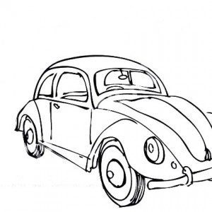 300x300 Convertible Vw Beetle Car Coloring Pages Best Place To Color