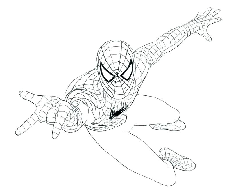 850x646 Spider Color Page Wacky Spider Coloring Page Spider Coloring Pages