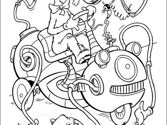 567x425 Wacky Wednesday Dr Seuss Coloring Page Dr Seuss Coloring Pages