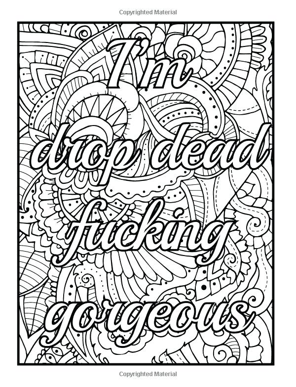 600x783 Elegant Swear Word Coloring Pages Printable Free Or Twat Waffle