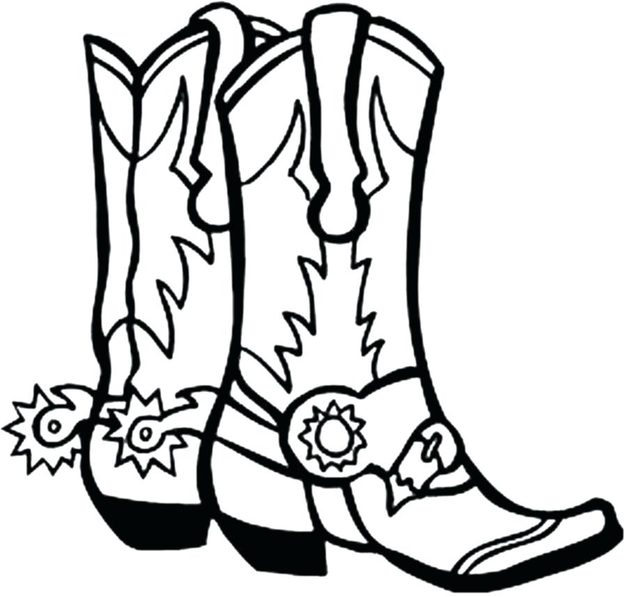 903x857 Wagon Coloring Pages Cowboy Boot Coloring Pages Coloring Home