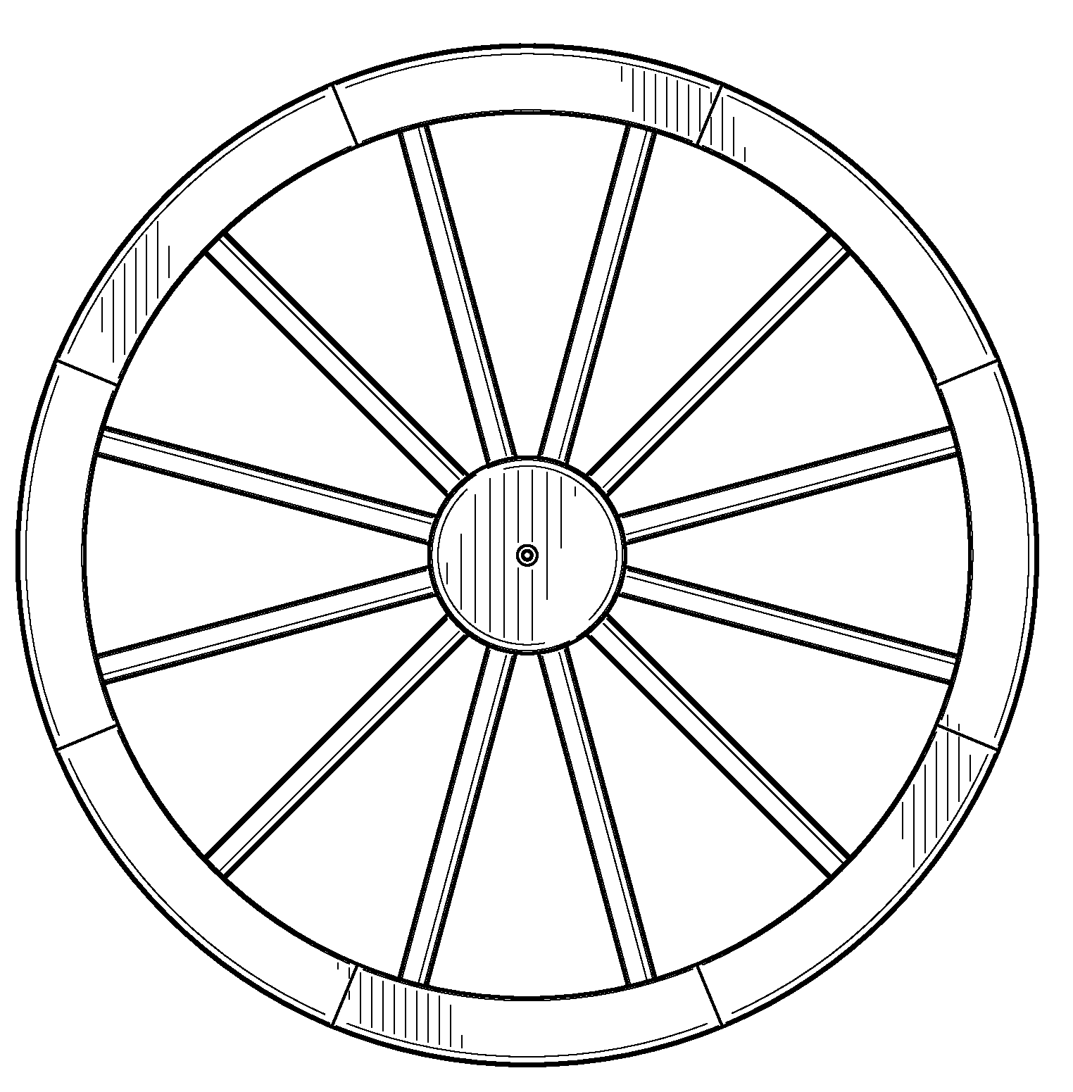 1524x1551 Attractive Covered Wagon Coloring Page Pattern
