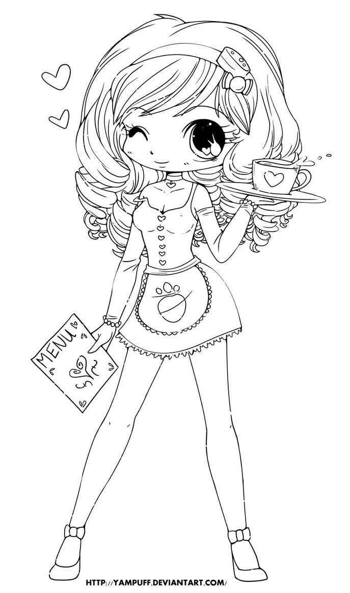 687x1163 Chloe Lineart By Yampuff