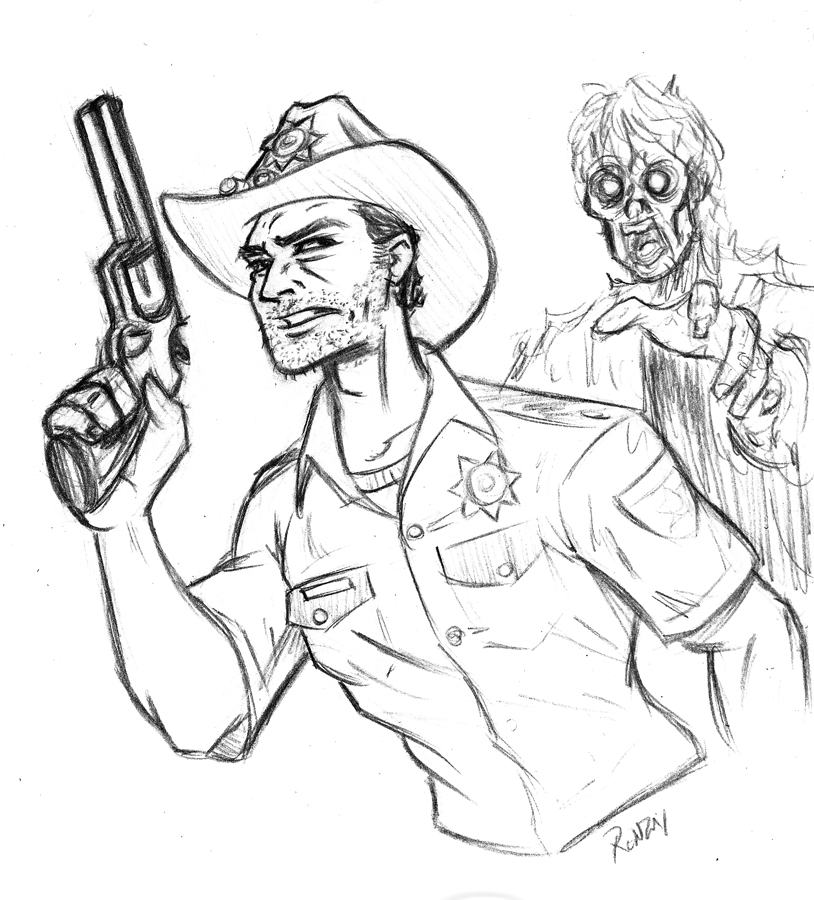814x900 The Walking Dead