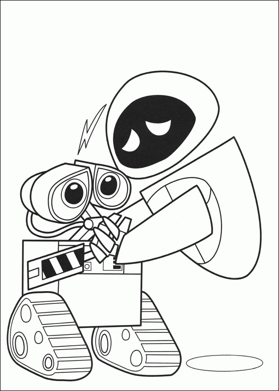 567x794 Wall E Coloring Pages Fresh Wall E And Eve 2 Coloring Page Logo
