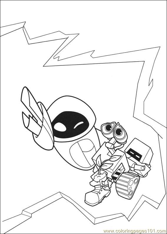 567x794 Wall E 69 Coloring Page