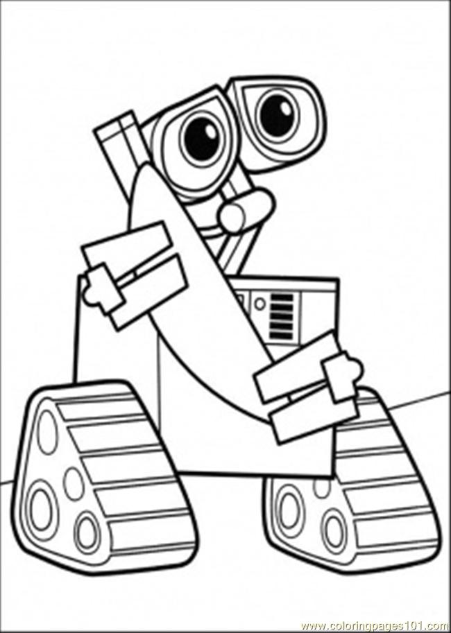 650x913 Wall E And Eve Coloring Pages 287226