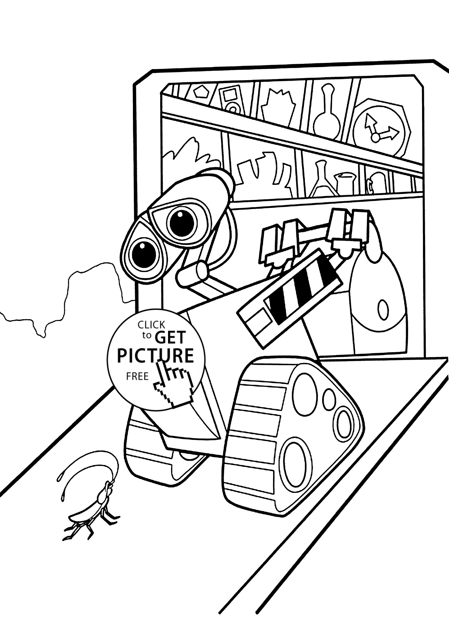 1483x2079 Printable Wall E And Eve Coloring Pages For Kids New Wall E