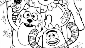 355x200 Wallace And Gromit Coloring Pages Free Coloring For Kids 2018