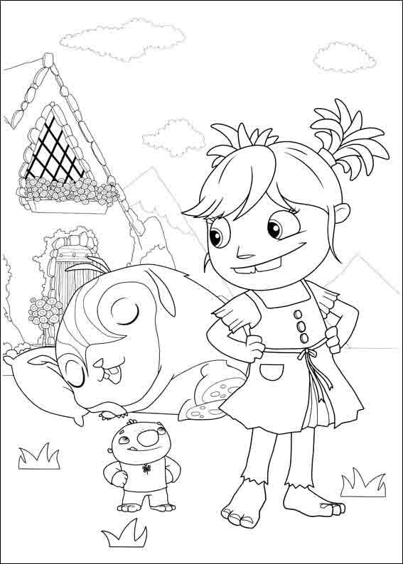 567x794 Wallykazam Coloring Pages 17 Eli Bday Birthdays