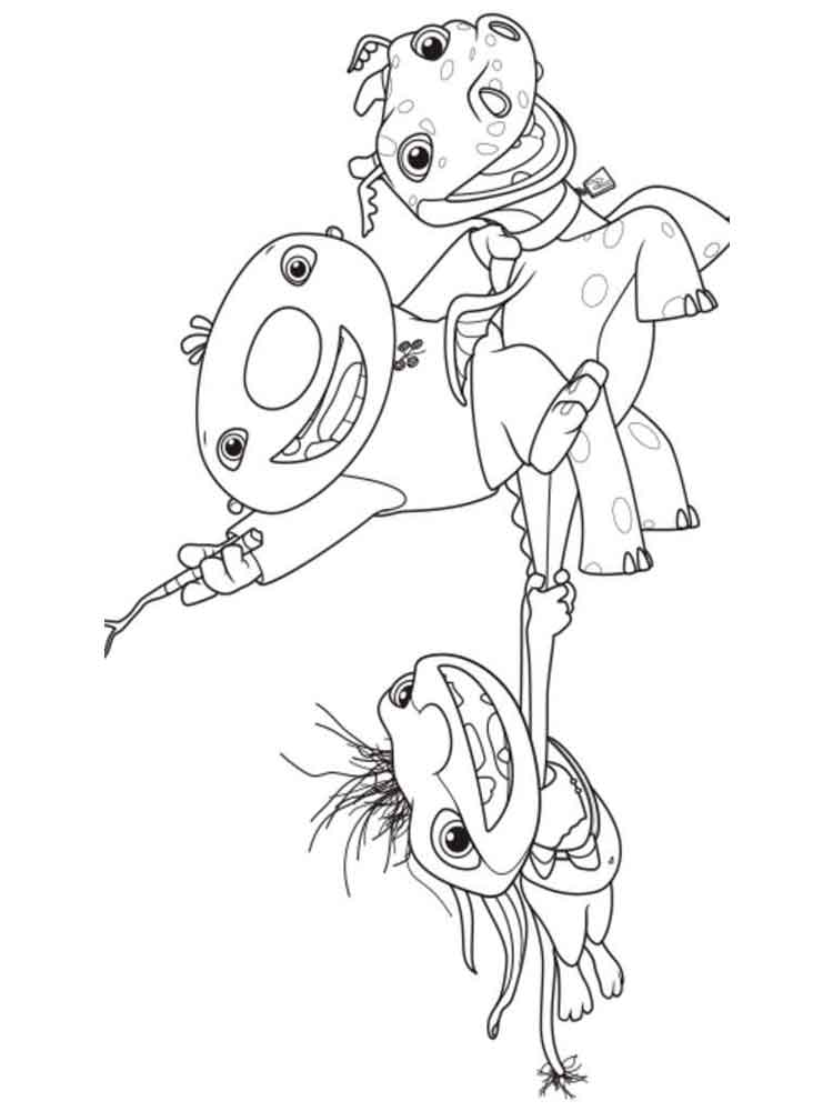 750x1000 Wallykazam Coloring Pages 5
