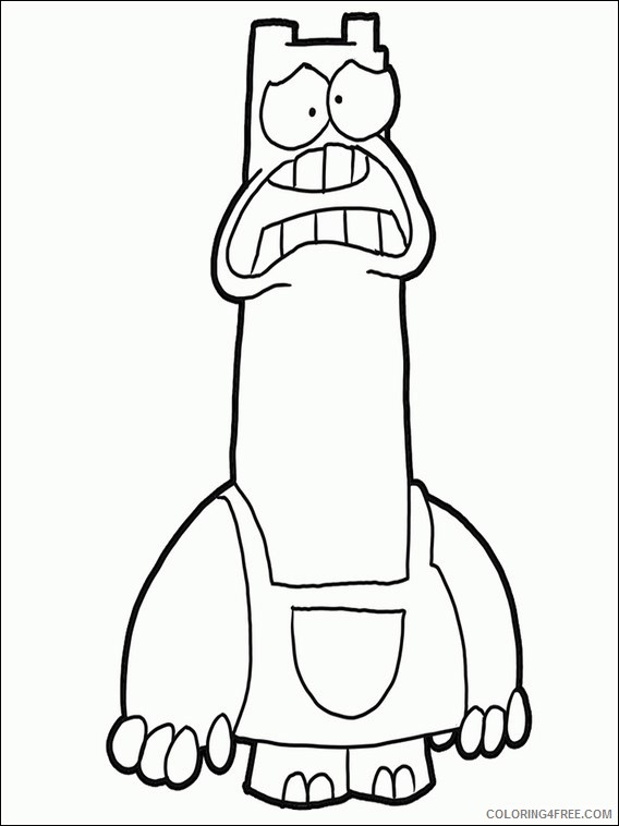 568x758 Chowder Coloring Pages To Pri With Wallykazam Coloring Pages