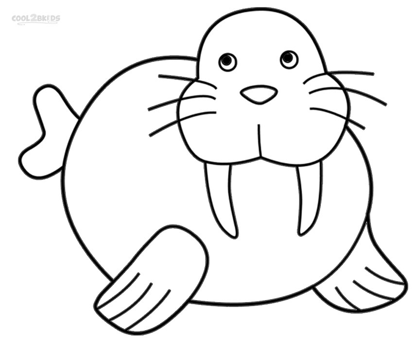 Walrus Coloring Page