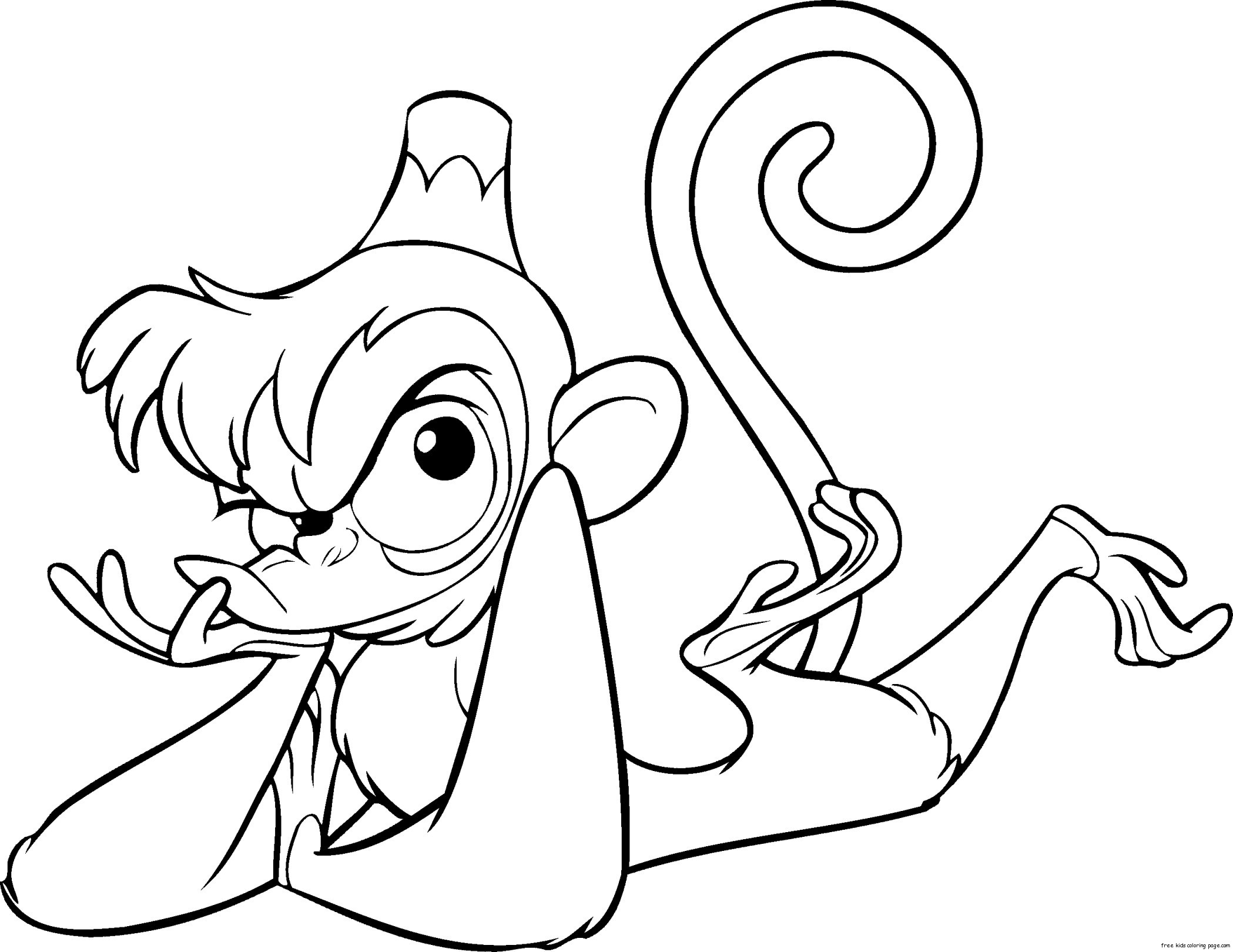 Walt Disney Characters Coloring Pages