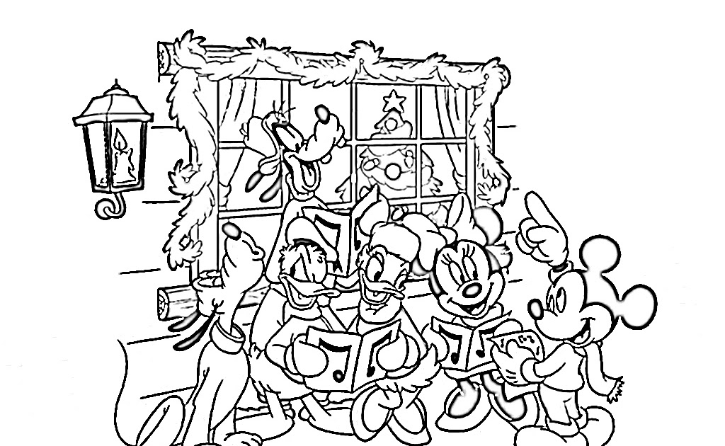 1024x630 Transmissionpress Disney Christmas Coloring Pages, Disney Cartoon