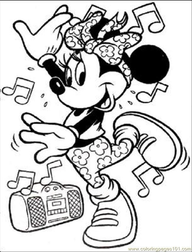 650x852 Disney Christmas 2 Coloring Page