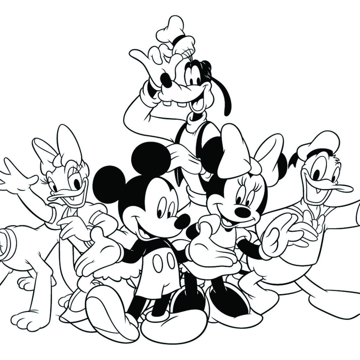 1200x1200 New Walt Disney World Coloring Pages Collection Printable