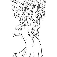 220x220 Fairy Magic Wand Coloring Pages